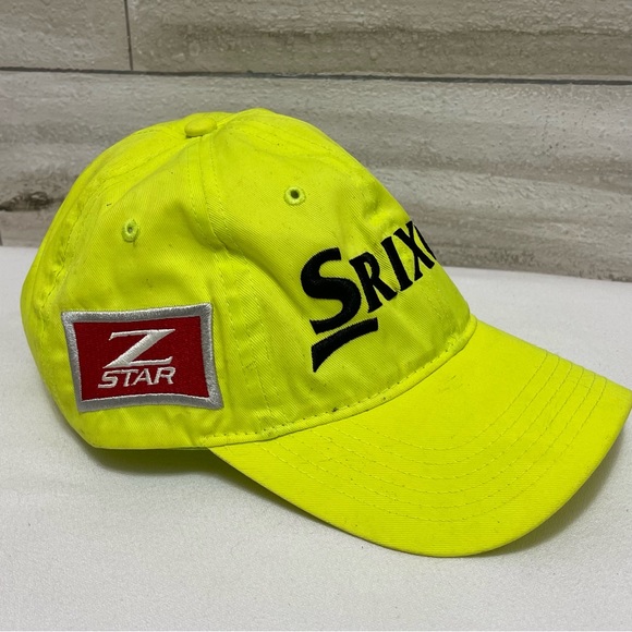 Srixon Z-Star Tour Yellow Golf Hat Adjustable Ball Cap - Picture 2 of 9